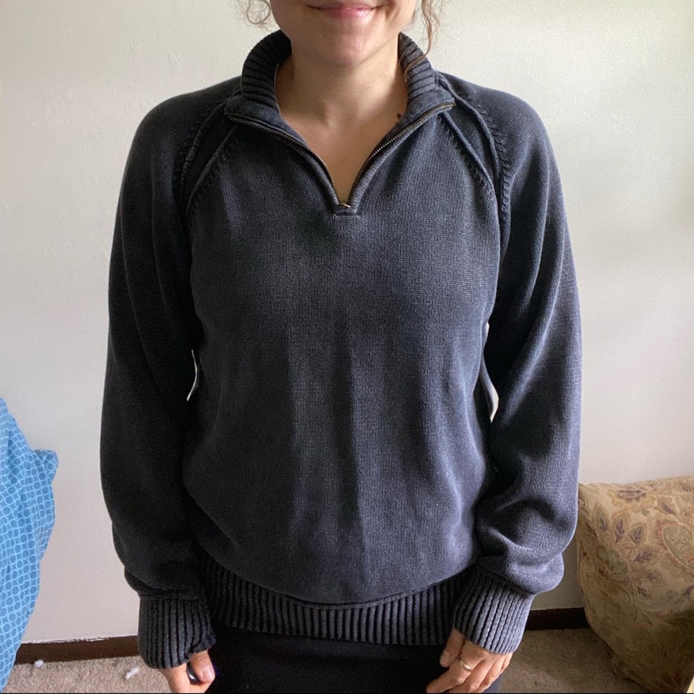 Heavy duty black sweater